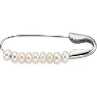 Aniston JEWELRY & WATCHES Anstecknadel Schmuck Geschenk Brosche Sicherheitsnadel mit Muschelkernperlen