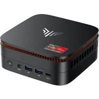 NiPoGi H1 AMD Ryzen 7 7735HS, 16/24 GB LPDDR5 RAM, 512GB SSD, Gaming Mini-PC (AMD Ryzen 7 7735HS, 16 GB RAM, 512 GB SSD, AMD Radeon Graphics, 4K Triple Display, WLAN 6, Bluetooth 5.2)