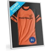 PHOTOLINI Bilderrahmen Trikotrahmen, Rahmen für Trikot mit Acrylglas zum Aufhängen, für 1 Bilder (1 Einzelrahmen), Rahmen für Trikots mit zweifarbige Rückwand & starkem Magnetsystem