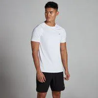 MP Herren Training Kurzarm-T-Shirt – Weiß - XXS