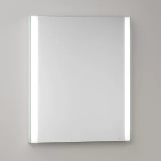 KEUCO Royal Atlas LED Spiegelschrank 60 x 71 x 11,5 cm mit 1 Tür, Anschlag rechts, Spiegelheizung, U 211201450065