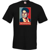 Youth Designz T-Shirt Charlie Winning Herren T-Shirt mit modischem Frontprint