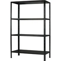 SCHULTE Regalwelt Steckregal mit 4 PowerMAX Fachböden, 65 kg Tragkraft, 190x100x40 cm (HxBxT)