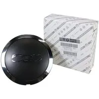 FIAT Radkappe Original Nabendeckel Alufelge schwarz Chrom 51884863, (1-St) Passend für viele Zollgrößen