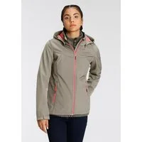 Icepeak Softshelljacke BRENHAM mit abnehmbarer Kapuze, winddicht, wasserabweisend, atmungsaktiv
