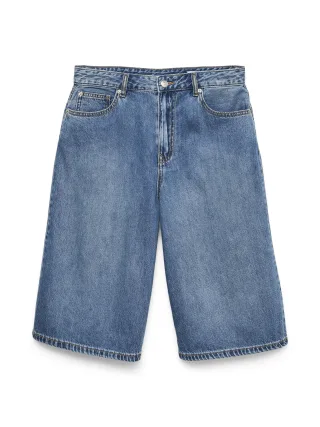 VERO MODA - VMALVIDA MR DENIM JORTS LI3156 Medium Blue Denim - Gr. - M