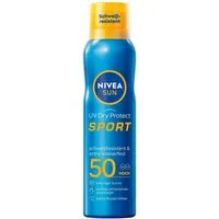 Nivea Sonnenschutzspray UV Dry Protect Sport erfrischendes Spray LF50, 200 ml, 1-tlg.