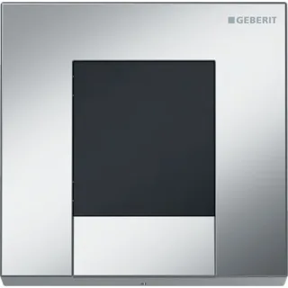 Geberit Abdeckplatte HyTronic Urinal Bolero für Urinal-Steuerung ab 2009 seidenglanz-verchromt 241922461