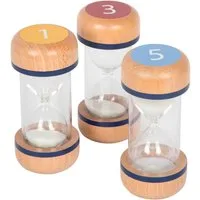 Small Foot Lernspielzeug Sanduhren-Set Educate (3-St)