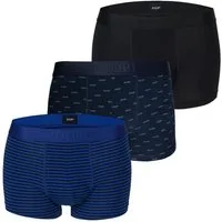 JOOP! Trunk Cotton-Stretch Boxer (3er Set) mit seitlichen Overlocknähten
