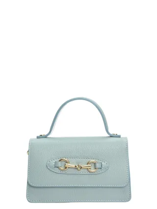 Isabella Rhea Türkis Rindsledertasche