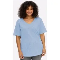 Sheego T-Shirt Shirt Kurzarm