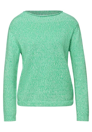 Street One - Two-Tone Pullover arcadia green - Gr. - 40