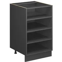 Vicco Unterschrank Fame-Line, Anthrazit, 50 cm ohne Arbeitsplatte (1-St)