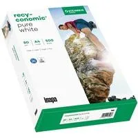 Recyconomic Pure white A4, Papier DIN A4 (500 Blatt), 80 g/m²