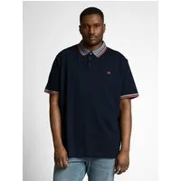 TOM TAILOR PLUS Poloshirt mit Logo Print