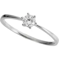 Firetti Goldring Schmuck Geschenk Gold 333 Vorsteckring Verlobung Solitär Lab Grown, mit Brillant