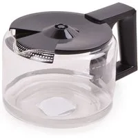 Krups Kaffeekanne Ersatzkanne XB900601, 1,25L mit Deckel für Filterkaffeemaschine