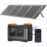 Rolipo Stromerzeuger 2400W (4500W Spitze) Tragbare Powerstation,2048Wh LiFePO4-Akku, 4,5 in kW, 4*AC2400W,2*DC120W,1*Cigar Port(120W),4*USB A,2*Type-CPD100W & PD18W