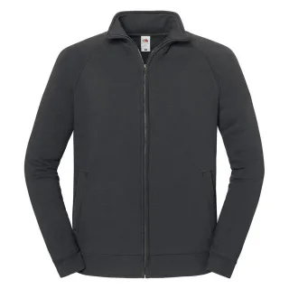 Fruit of the Loom Unisex Erwachsene Iconic Premium Sweat Jacke (Hellgrau)