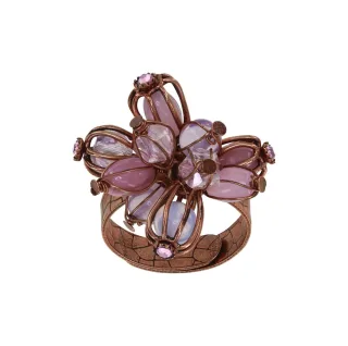 konplott - Ring - Ethnic Glamour II pink