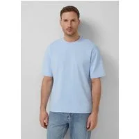 s.Oliver Kurzarmshirt T-Shirt Softes T-Shirt aus Heavy Jersey im Relaxed Fit