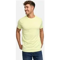 Indicode T-Shirt Herren Kloge Shirt Tee Herrenshirt mit dezentem Label-Detail auf der Brust