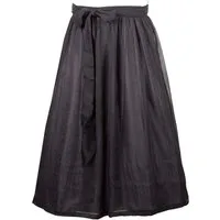 Goldschmidt Trachten Dirndlschürze Dirndlschürze Chiffon 70cm Länge schwarz