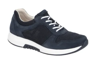 Gabor 06.946.86 Rolling Soft - Sensitive Damen Sneaker Blau Nightblue Bequeme...