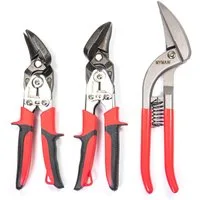 myMAW Blechschere Profi Blechscheren Satz 2 x Ideal + 1 x Pelikan Blechschere Dach…