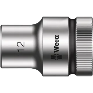 Wera 8790 HMC Zyklop-Steckschlüsseleinsatz mit 1/2"-Antrieb, metrisch Schwarz - 05003603001