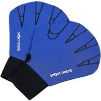 Sport-Thieme Schwimmhilfe Aqua-Fitness-Handschuhe Geschlossen, Durch Klettverschluss am Handgelenk individuell einstellbar