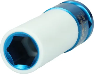 KS Tools 1/2" Alu-Felgen Kraft-Stecknuss, lang blau - 515.2017