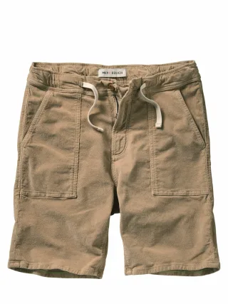 Mey & Edlich Herren Profil-Shorts Beige 98 % Baumwolle, 2 % Elasthan