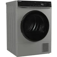 Sharp Wärmepumpentrockner KD-PRO7S7GSD-DE, WiFi, Trommel-Innenbeleuchtung, Zwei-Wege-Schleudern, BubbleDrum