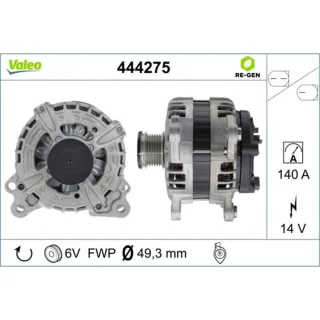 Valeo Lichtmaschine Seat Skoda VW 444275