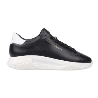 Lavair - "Linear" Sneaker für Herren, Nappaleder (Schwarz)