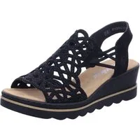 Rieker schwarz Sandalette