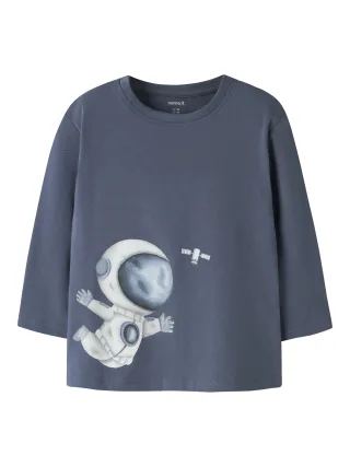 NAME IT - NMMDACEK LS NREG TOP BOX Vintage Indigo - Gr. - 98