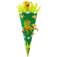 Goldbuch Schultüte Goldbuch Schultüten Bastelset Motiv Dino 70cm