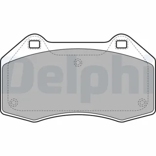 Delphi Bremsbel?ge vorne Renault Clio Megane
