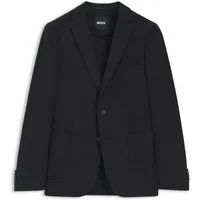 BOSS Baumwollsakko Slim-Fit Baukasten Sakko Hanry - Slim Fit
