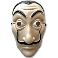 Goods+Gadgets Verkleidungsmaske Salvador Dali Maske, Halloween Motto Party Maske