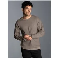 Trigema Sweatshirt TRIGEMA Sweatshirt in Waffeloptik