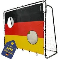 Best Sporting Fußballtor 11067 Torwand "Deutschland" mit 2 Schusslöchern 193 x