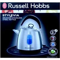 RUSSELL HOBBS Wasserkocher Russell Hobbs 28130-70 Stylevia Wasserkocher 1,5L Edelstahl 2200W