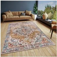 HANSE Home Teppich Strozzi, rechteckig, Höhe: 8 mm, Läufer, Orientalisch, Kurzflor, Wohnzimmer, Schlafzimmer, Esszimmer