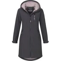 SUBLEVEL Softshelljacke Damen Jacke Übergangs Frühling Herbst Outdoor Regen Softshell