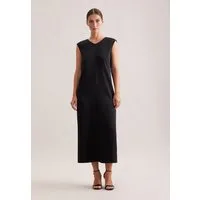 seidensticker Sommerkleid Ohne Arm V-Neck Uni