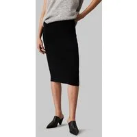 Calvin Klein Jeans Jerseyrock WOVEN LABEL SWEATER SKIRT mit Logopatch